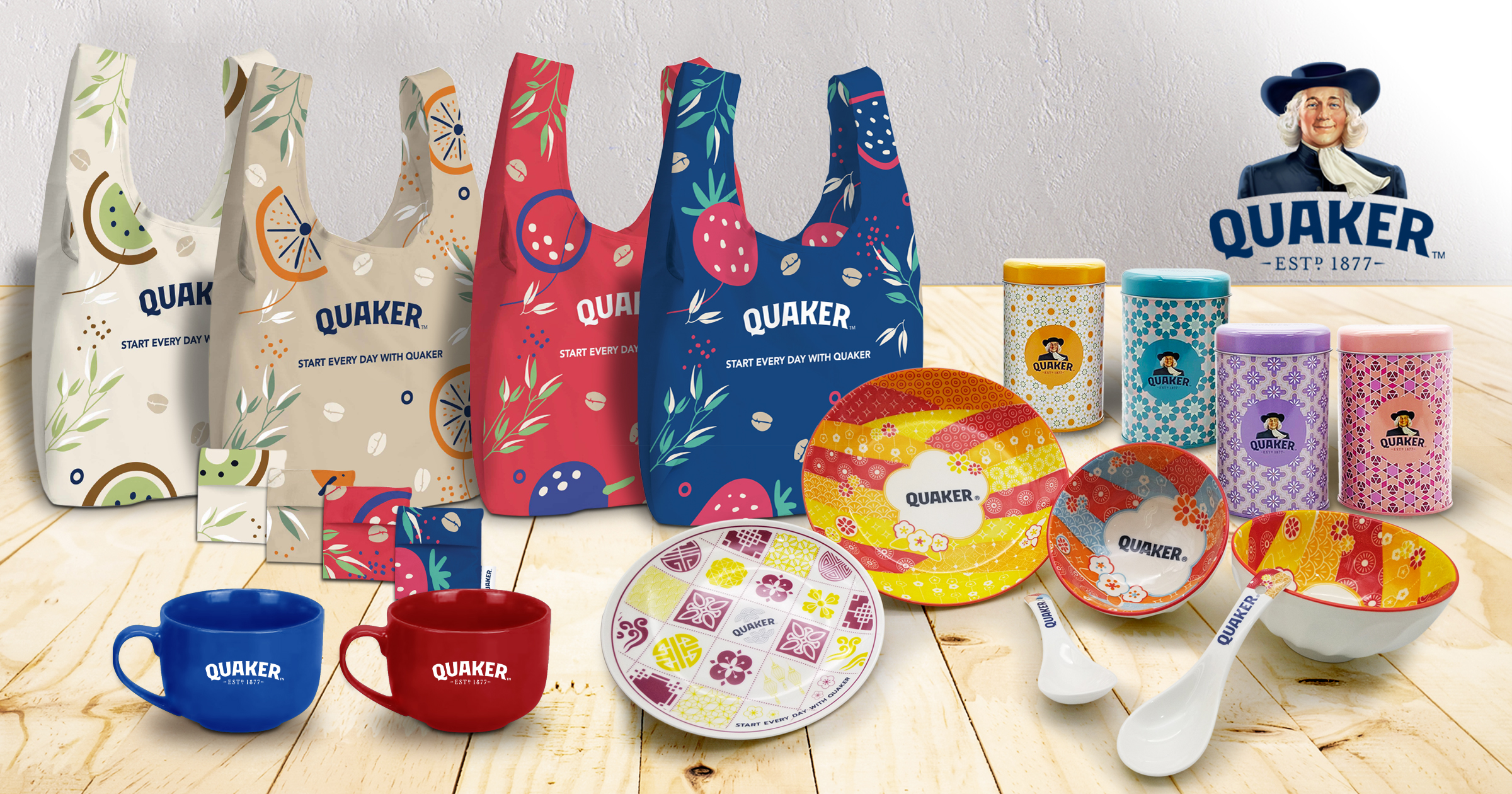 Quaker Oats Supercharges Its Campaigns with Exclusive Promotional GWP Merchandise
